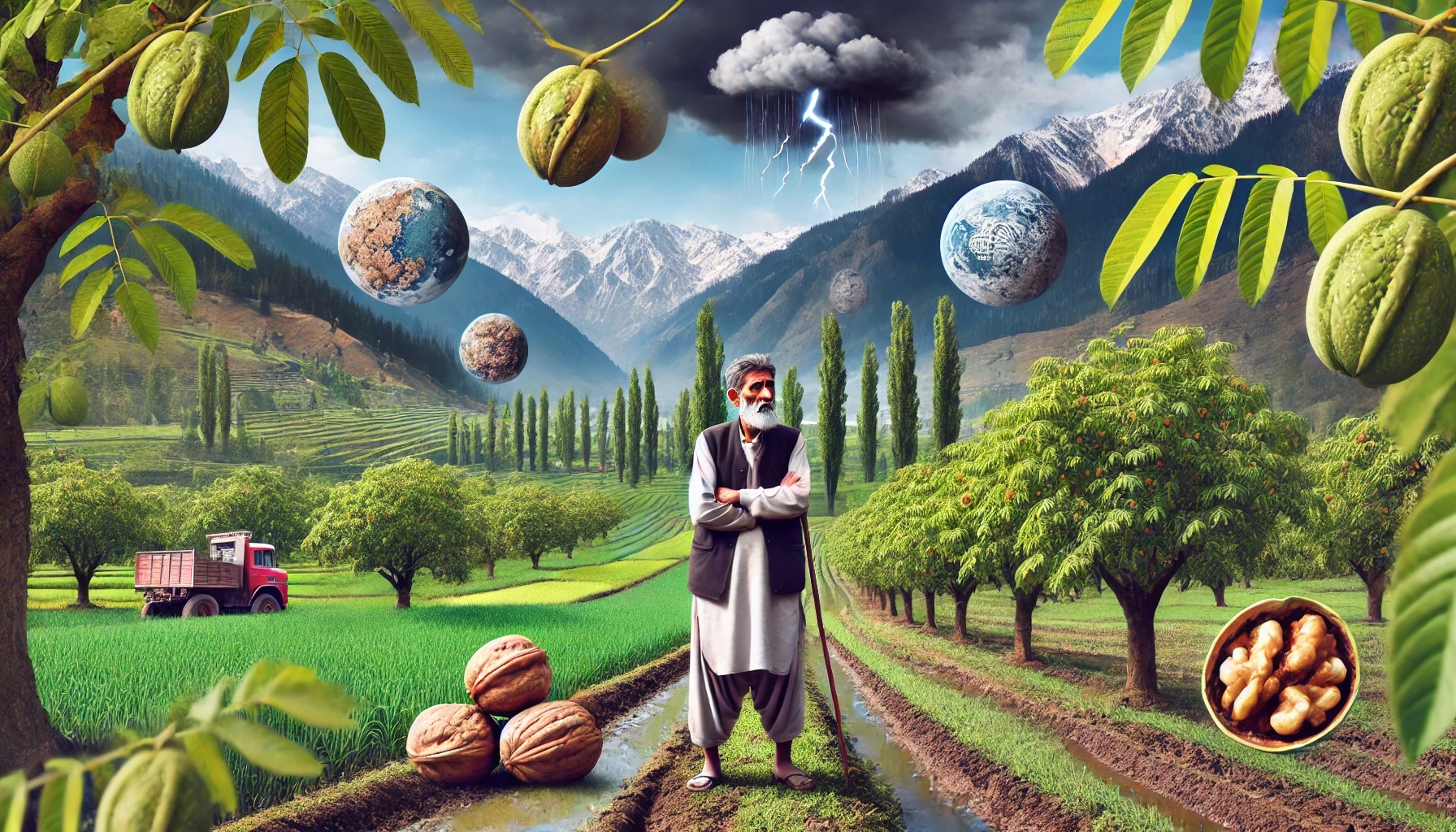 Climate Change And Competition: Threats To Kashmir's Walnut Legacy