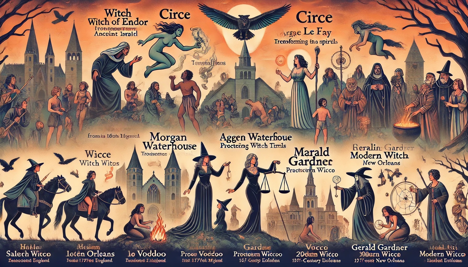 World Famous Witches Through The Course Of History