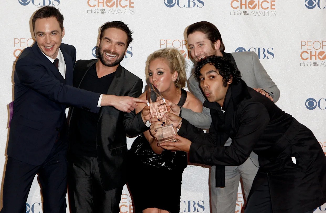 The Big Bang Theory cast at the People's Choice Awards